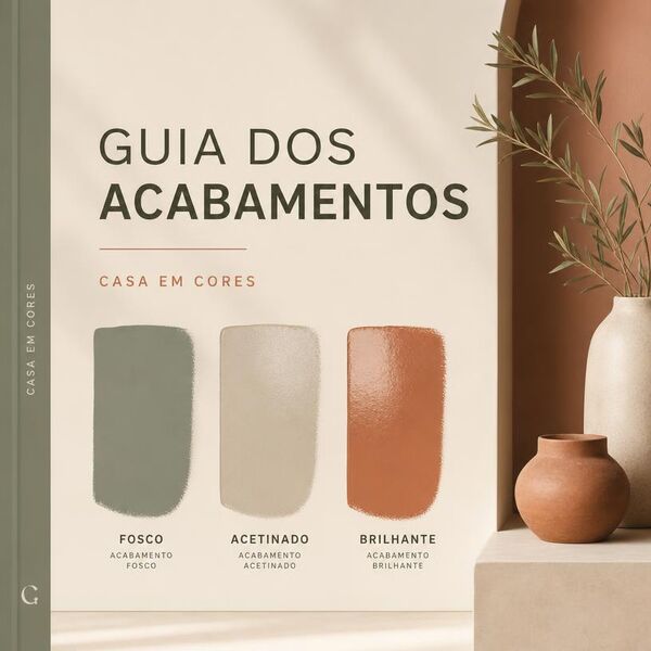Capa do Guia dos Acabamentos — Casa em Cores