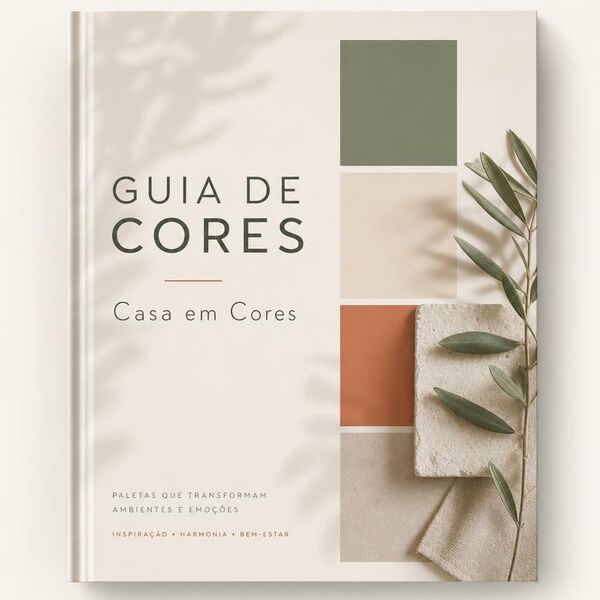 Capa do Guia de Cores — Casa em Cores